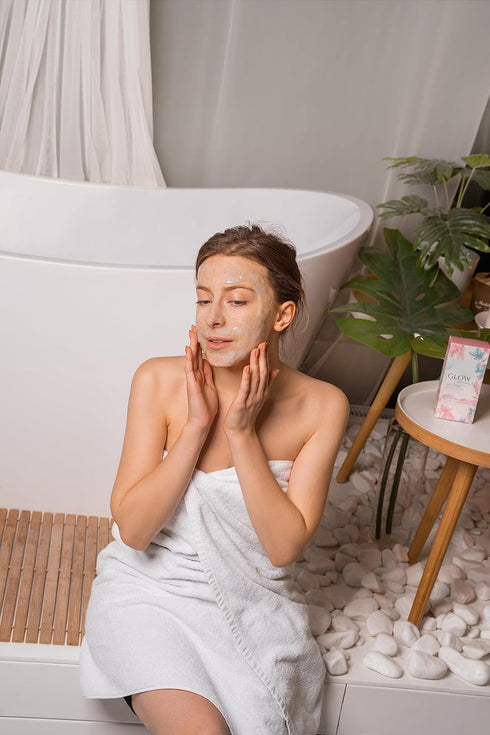 A TYPICAL Jelly Mask for Facials Professional, Hydrojelly Mask for Facials, 5 Pack Kiwi, Rose, Aloe, Lavender & Gold Powder Peel Off, Esthetician ...