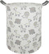 Kids Hamper Baby Storage Bins Gift Toy Box Organizer Nursery Waterproof Laundry Basket Large Canvas Collapsible Chest for Boys Girls Bedroom Close...