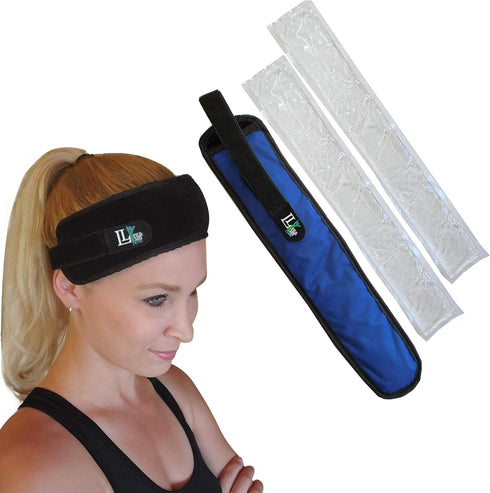 Headache Relief Hot Cold Therapy Wrap for Migraine Relief Dental Pain Treatment Patella Tendon and Sinus Pressure Cold Pack...