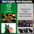 6 Pcs Black Cat Halloween Decor Yard Signs with Stakes, Halloween Decorations Outdoor with LED Eyes Glow in The Dark, Scary Silhouette Waterproof ...