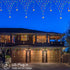DBFAIRY Christmas Star Net Lights 196LED 13.1Ft(L) x1.9Ft(H) LED Fairy Net Lights Mains Powered Waterproof Outdoor Net Lights with Timer for Balco...