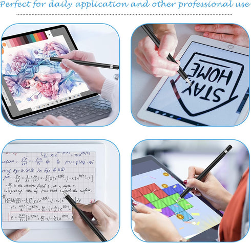 Stylus for Touch Screens,Granarbol Rotatable Touch Screen Pen Disc Universal Stylus for iPad iPhone Tablets Samsung Kindle All Touch Devices with ...