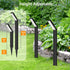 Solar Pathway Lights Outdoor, Aluminum Solar Yard Outdoor Lights with 3 Lighting Modes, Solar Garden Lights Outdoor Waterproof, Solar Landscape Pa...