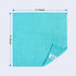 HOMEXCEL Microfiber Cleaning Cloth,12 Pack Cleaning Rags, Cleaning Towels with 4 Color Assorted, 11.5"X11.5"(Green/Blue/Yellow/Pink)...