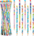 Blulu 36 Pcs Video Game Pencils Unicorn Rainbow Pencils Bulk Unicorn Birthday Party Favors Wooden Pencils with Erasers Graduation Gifts for Girls ...