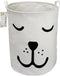 FANKANG Storage Basket, Nursery Hamper Canvas Laundry Basket Foldable with Waterproof PE Coating Large Storage Baskets for Kids Boys and Girls, Of...