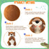 2 Pcs Otter Plush 9.1 x 6.2 x 5.5 Inches Otter Stuffed Animal with Handing Magnetic Suction Stuffed Otter Plush Toy Valentine's Day for Children G...