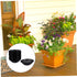 20 Pcs Flower Pot Mat Potted Plants Pot Bottom Grid Mat Drainage Mesh Hole Screen Round Drainage Mesh Pad Drainage Discs Pots Plants Breathable Bo...