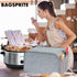 BAGSPRITE Slow Cooker Cover For Crock Pot and Hamilton Beach 6-8 qt Slow Cooker, Oval Crokpot Cover Dust Cover, Appliance covers Grey...