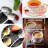 16 Pieces Tea Spoon Coffee Teaspoon Set, PBIEHSR Stainless Steel Flower Spoons for Stirring Drink Mixing Milkshake Jam...