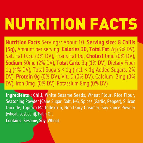 Chili Crisp (whole chili pepper) chilli crisp oil "without the oil" by Real Naturals for ramen toppings, salads, sushi extra umami. Secret crunchy...