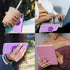 Bling Glitter Phone Grip, Round Cell Phone Ring Holder Stand Purple for Women Girls, Compatible with Smartphone, Tablet, E-Reader, Etc (PU)......