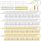 Hypoallergenic Earring Hooks, 600 Pcs Earring Making Kit, Fish Earring Hooks + Metal Jump Rings + Clear Silicone Earring Backs Stoppers for Jewelr...