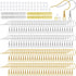 Hypoallergenic Earring Hooks, 600 Pcs Earring Making Kit, Fish Earring Hooks + Metal Jump Rings + Clear Silicone Earring Backs Stoppers for Jewelr...