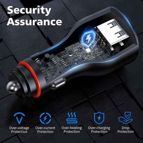 Car Charger SuperVOOC 120W for OnePlus 10T 12R 12 11 10 Pro Nord 2T, Warp Charger for OnePlus Open Pad Nord 9 Pro 8 7T 6 6T 5 5T LED Display Dual ...