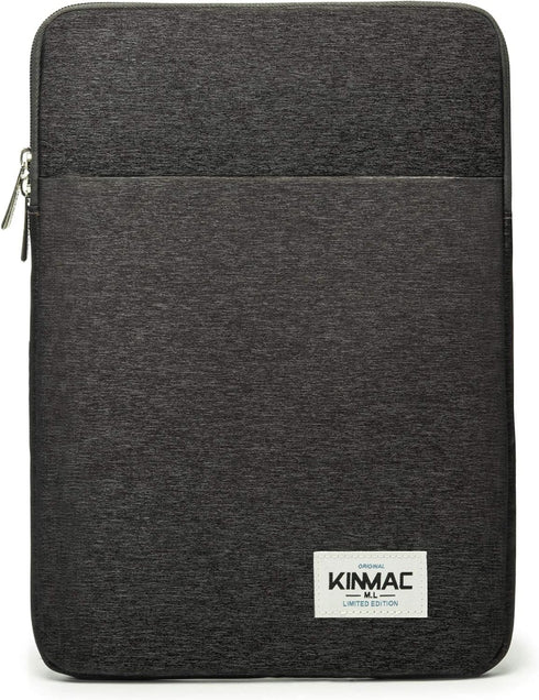 Kinmac Black 360° Protective Vertical Style Waterproof Laptop Sleeve with Pocket for MacBook 14 and 13.5 inch-14 inch Laptop...