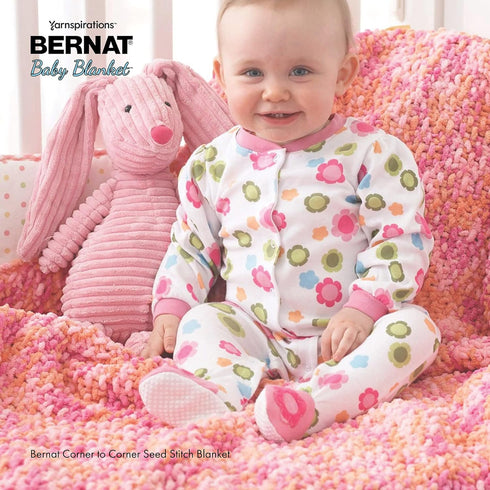 Bernat Baby Blanket Little Sand Castles Yarn - 3 Pack of 100g/3.5oz - Polyester - 6 Super Bulky - 72 Yards - Knitting/Crochet......