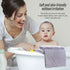 Sunny zzzZZ Ultra Soft 24 Pack Baby Washcloths - 10x10 Inches - Coral Fleece Extra Absorbent Wash Clothes for Babies, Infants and Toddlers - Sensi...
