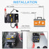 E9 60 Amp Circuit Breakers with Manual Reset | Waterproof IP67 Protection | UL Certified | 12V - 72V DC 60A...