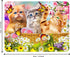 Magnet - Kitten Fun Time from Deluxebase. Lenticular 3D Cat Fridge Magnet. Magnetic Decor for Kids and Adults with Artwork Licensed from Renowned ...