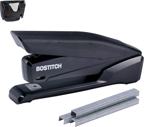 Bostitch Office Executive 3 in 1 Stapler, includes 210 Staples and Integrated Staple Remover, One Finger Stapling, No Effort, 20 Sheet Capacity, S...