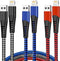 cugunu USB Lightning Cable 3 Pack 6FT iPhone Charger Apple MFi Certified Nylon Braided Fast Charging Cord Compatible with iPhone 14/13/12/11/X/Max...