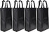 Cosmos ® 4 Pack Non-Woven 2-Bottle Wine Tote Bag Holder, Reusable Gift Bag...