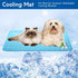 Dog Cooling Mat Cooling Pad for Dog, Washable Cooling Blanket Cushion for Kennel Sofa Bed Floor Car Seats,Travel Summer Dog Pad Made of Ice Silk (...