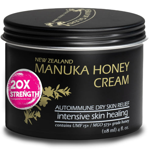 BALM OF GILEAD Manuka Eczema Honey Cream - Moisturizer for Sensitive Skin, Eczema, Psoriasis & Dermatitis - Manuka Honey Ointment, Grassfed Tallow...