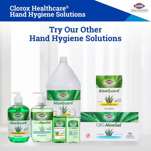 Clorox Healthcare Hand Sanitizing Wipes 100ct Canister | Alcohol Based Wipes with Aloe, Hand Wipes for Sanitizing | Hand Sanitizing Wipes Kill 99....