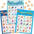 Ocean Bingo Game 24 Players for Kids Under Sea Party Game Supplies...