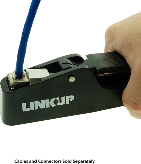 LINKUP - Easy Press Jack Tool for LINKUP Cat8 / Cat6A RJ45 Field Termination | Ethernet LAN Network | for LINKUP Cat8 Keystone Jack Connectors (KS...