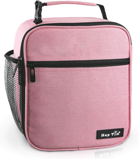 Hap Tim lunchbox for Adult, Insulated Lunch Bag for Women, Reusable Lunch Box, Spacious Lunchbag, Pink (18654-PK)...