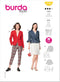 Burda Style Misses' Lined Jacket, Code 6100 Sewing Pattern Kit, Sizes 8-18, Multicolor...