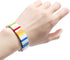 LENOOCLE Rainbow Enamel Tile Bracelet Colorful Enameled Beaded Stretch Bracelet Stackable Color-Block Strand Bracelet Set for Women Men...