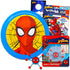 Spiderman Playset Spiderman Toy Bundle - 4 Pc Spiderman Activity Set with Spiderman Frisbee, Coloring Book, Fidget Toy, and More | Spiderman Set...