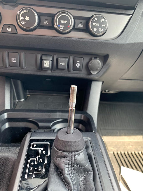 Dubbs Hardware - Tacoma Shift Knob Trim Cover - Allows for Aftermarket Shifter Knob - Interior Gear Shifter Cover for Accessories - Fits Automatic...