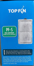 Top Fin Silenstream PF-S Small Filter Cartridges (6 Count) Refill for PF10 Power Filters (5.5in x 3.1in)...