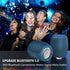 ZEALOT Bluetooth Speaker, Portable Speaker Bluetooth Wireless, 20W Stereo Sound, IPX6 Waterproof Speaker with Led Lights, Portable Speake for Show...