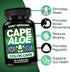 Cape Aloe Colon Cleanse, Detox & Flush - 90 Capsules. Gentle Constipation Relief and Bowel Movement Acting as Natural Herbal Laxative - Supports B...