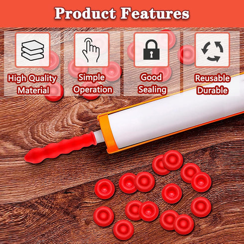 Caulk Caps, Caulk Saver Caps Caulk Cap Caulk Saver Caulk Finishing Tool 12pcs Caulk Tube Sealer Caps Caulking Tube Caps for Sealing and Preserving...