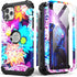 IDweel for iPhone 11 Pro Max Case with Tempered Glass, Hybrid 3 in 1 Shockproof Slim Heavy Duty Protection Hard PC Cover Soft Silicone Bumper Full...