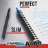Pentel Energel 0.7 Kuro Gel Pen - Medium Line - 12 Pack Of 6 Black & 6 Blue...