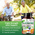 Glucosamine Chondroitin MSM Complex - Joint Support Supplement Turmeric & Boswellia, Triple Strength Glucosamine Capsules - Support for Joint Heal...