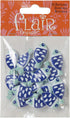 Blumenthal Lansing Company Blue Fish Buttons 18 Piece...