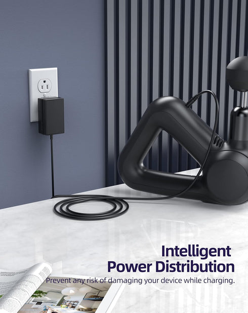 15V AC Charger Fit for Theragun Mini G4, Theragun Prime Massage Gun Replacement Power Adapter Supply Cord...