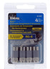 IDEAL INDUSTRIES INC. 85-069 Nickel Push-On F-Connectors (4 Pack)...