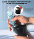 4 in 1 Bottle Gap Cleaning Brush - 2 PCS Multifunctional Cup Lid Cleaning Tools, Mutipurpose Tiny Silicone Cup Holder Cleaner Nipple Cleaning Brus...