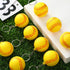 24 Pack Softball Keychain Mini Foam Softball Keychain Softball Stress Ball Keychains Softball Gifts for Girls Boys Kids Party Favors Party Bag Gif...