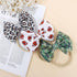 YanJie 3Pcs 4.5" Nylon Hairband for Baby Girls Newborn - Leopard Football Camo Printed Hair Accessories...